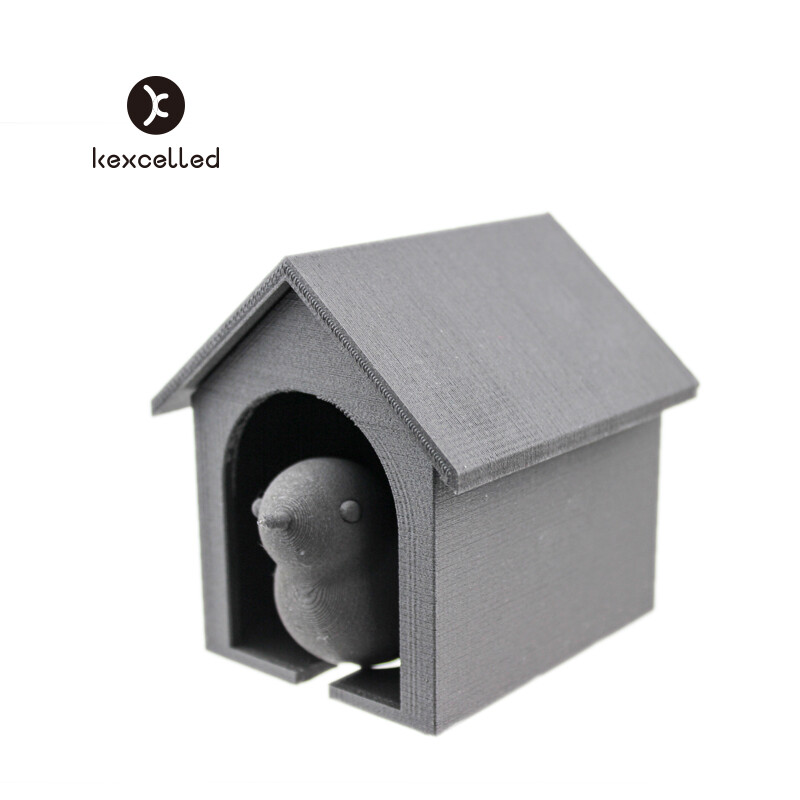 wood black 1 PLA Wood K7 Black 1 kg casa do pássaro