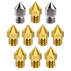 Pack de Nozzles de extrusor para impressora 3D 1,75 mm MK8
