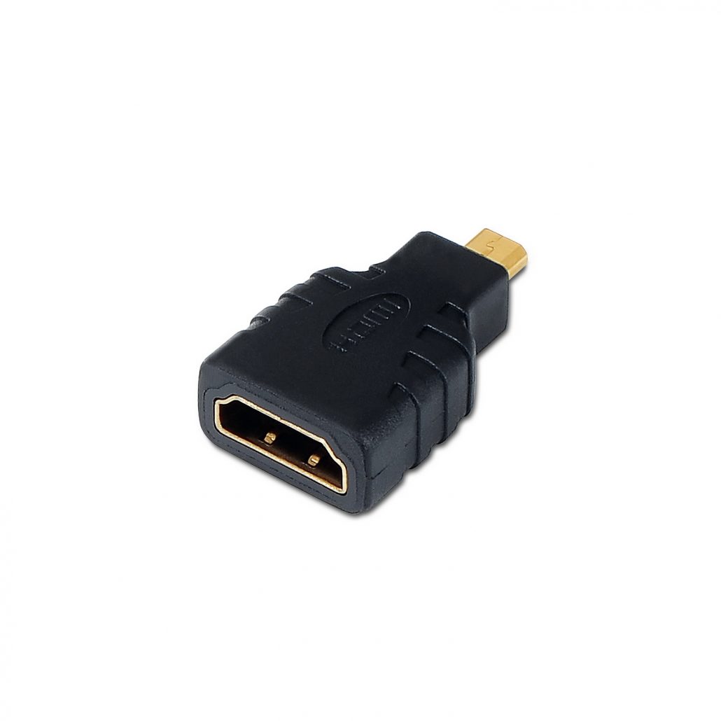 Adaptador Aisens A121 0125 HDMI Micro HDMI 01 Adaptador Aisens A121-0125 / HDMI Fêmea - Micro HDMI Macho