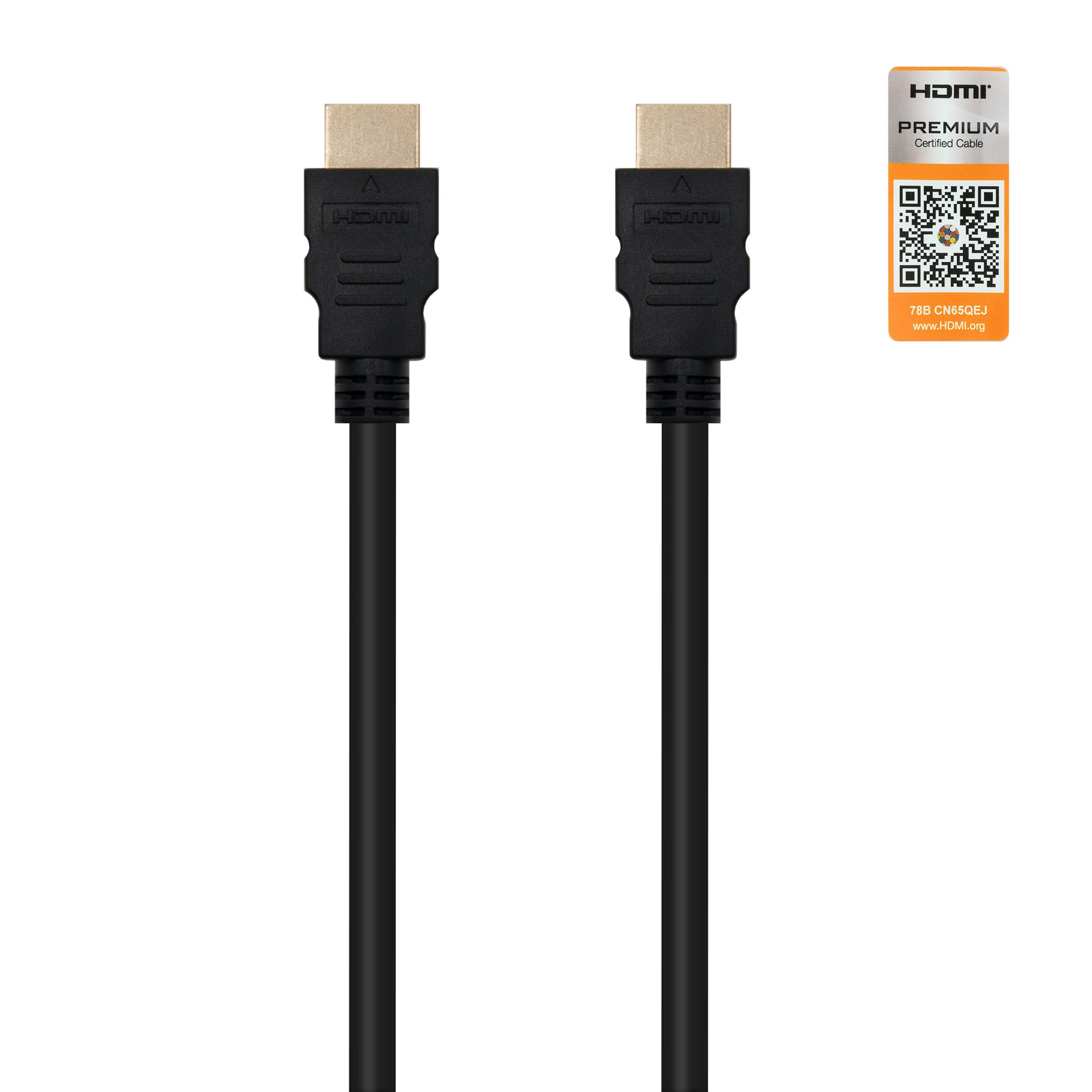 HDMI 2.0 4K Nanocable 10.15.3603 HDMI Macho HDMI 4.82 Macho 3m certificado negro 01 Cabo HDMI 2.0 4K Nanocable 10.15.3603 / HDMI Macho - HDMI Macho / 3m / Certificado / Preto