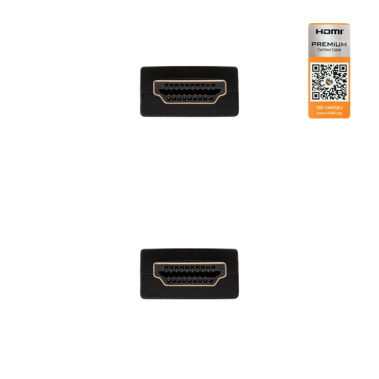 HDMI 2.0 4K Nanocable 10.15.3603 HDMI Macho HDMI 4.82 Macho 3m certificado negro 02 Cabo HDMI 2.0 4K Nanocable 10.15.3603 / HDMI Macho - HDMI Macho / 3m / Certificado / Preto